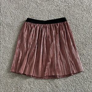 Old Navy Shimmering Pink A-Line Skirt
